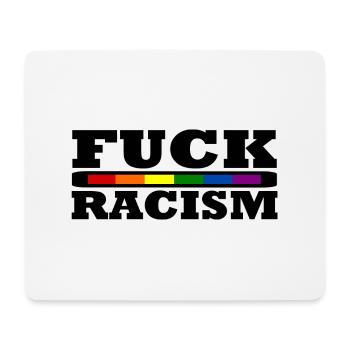 Putain de racisme - Tapis de souris (format paysage) - blanc - Devant