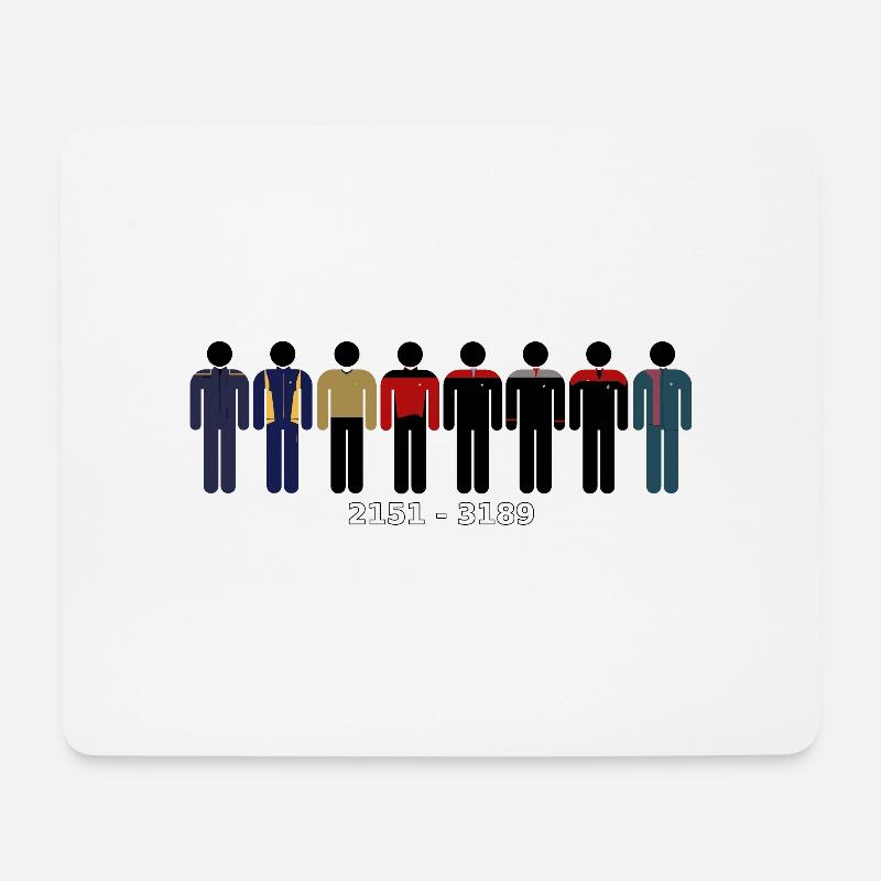 Command Uniforms from 2151 - 3189 - Mousepad (Querformat) - Weiß