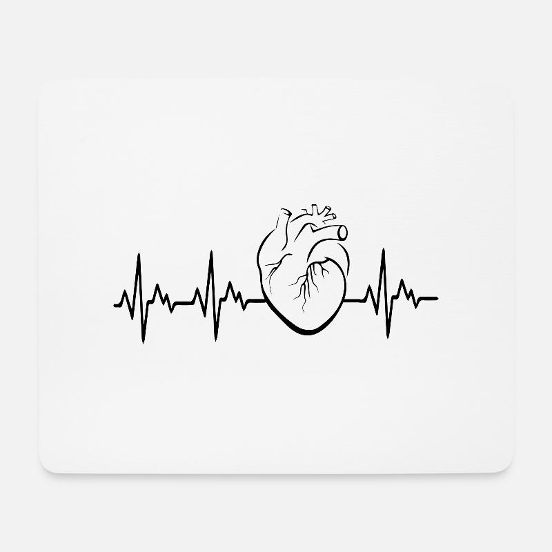 Nurse - Mousepad (Querformat) - Weiß
