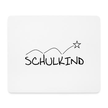 Schulkind - endlich in der Schule - Mousepad (Querformat) - Weiß - Vorne