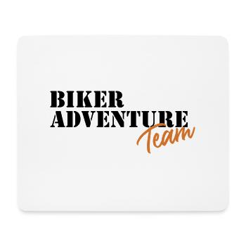Équipe Biker Adventure - MarokkoTour2024.de - Tapis de souris (format paysage) - blanc - Devant