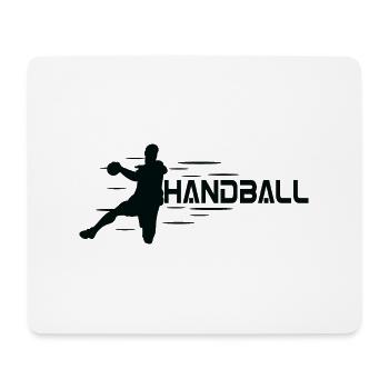 Handball Motiv für Handballer Sport - Mousepad (Querformat) - Weiß - Vorne