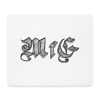 Mit freundlichen Grüßen - Mousepad (Querformat) - Weiß - Vorne