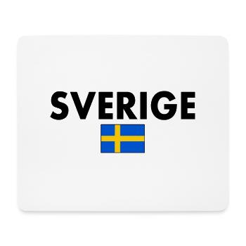 Sverige - Tapis de souris (format paysage) - blanc - Devant