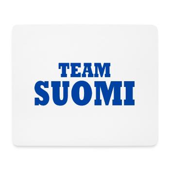 Team suomi - Tapis de souris (format paysage) - blanc - Devant