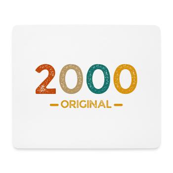 2000 Original - Mouse Pad (horizontal) - white - Front