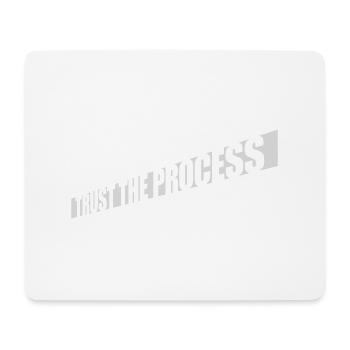 trust the process Quote - Mouse Pad (horizontal) - white - Front