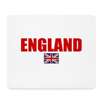 ENGLAND ENGLISH BRITISH FLAG - Mouse Pad (horizontal) - white - Front