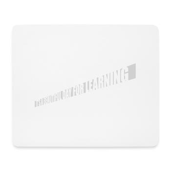 belle journée pour apprendre - Tapis de souris (format paysage) - blanc - Devant