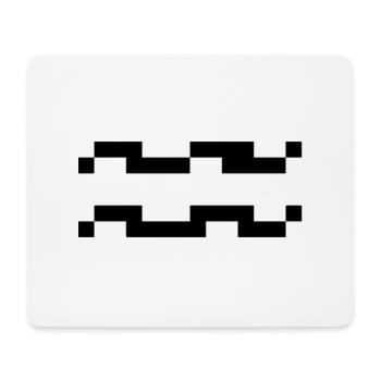 Aquarius - Mouse Pad (horizontal) - white - Front