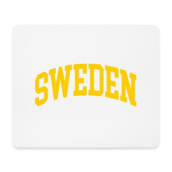 schweden - Mousepad (Querformat) - Weiß - Vorne