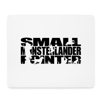 SMALL MUNSTERLANDER POINTER Jagdhund Wilsigns Jagd - Mousepad (Querformat) - Weiß - Vorne