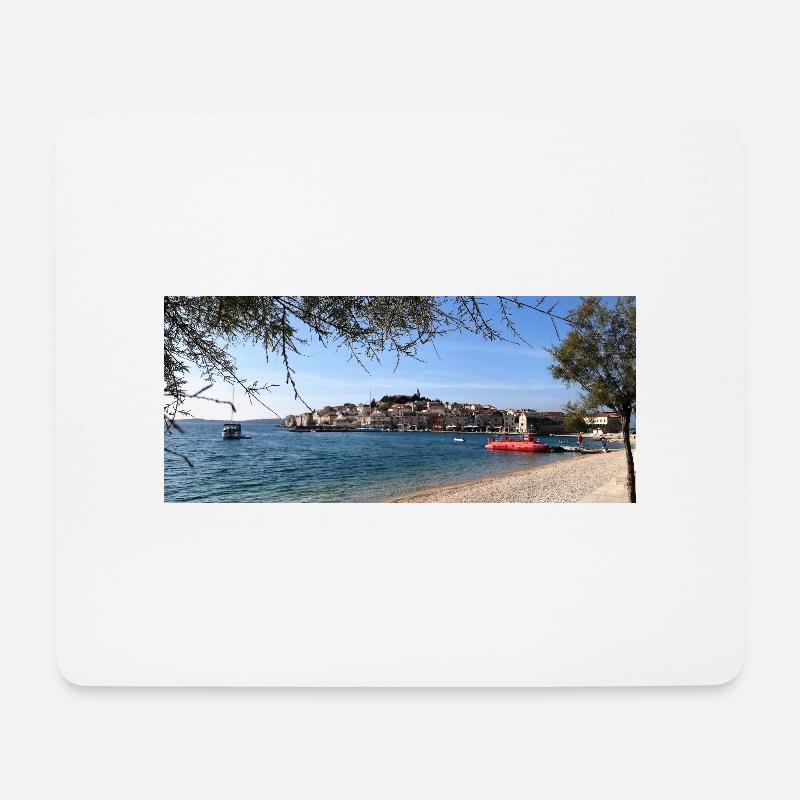 Primosten - Mousepad (Querformat) - Weiß