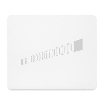 Binär Code Programm Sprache - Mousepad (Querformat) - Weiß - Vorne