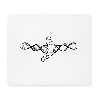 Équipe de basket-ball Joueur de basket-ball Basket-ball - Tapis de souris (format paysage) - blanc - Devant