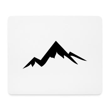 Adventure Travel Hiking Mountain - Mousepad (Querformat) - Weiß - Vorne