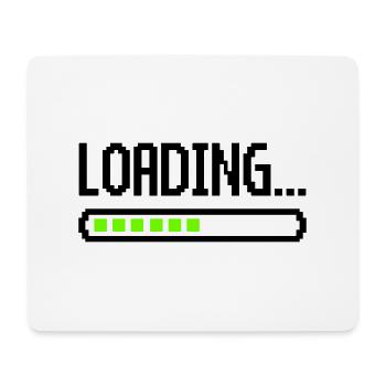 Loading - Mouse Pad (horizontal) - white - Front