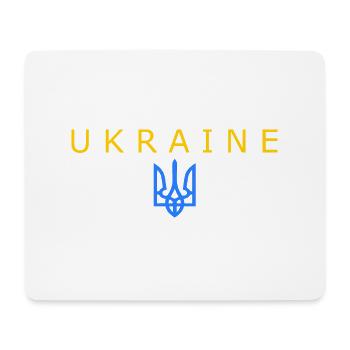 Ukraine - Mousepad (Querformat) - Weiß - Vorne