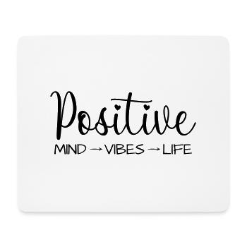 Positive thoughts - Mouse Pad (horizontal) - white - Front