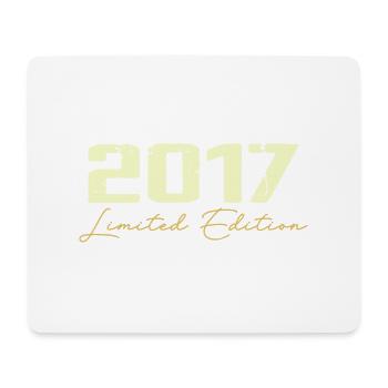 2017 Édition Limitée - 2017 Cadeau D'anniversaire - Tapis de souris (format paysage) - blanc - Devant