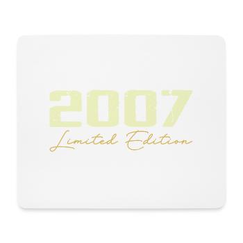2007 Édition Limitée - 2007 Cadeau D'anniversaire - Tapis de souris (format paysage) - blanc - Devant