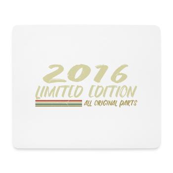 Cadeau D'anniversaire 2016 Idée Cadeau 2016 - Tapis de souris (format paysage) - blanc - Devant
