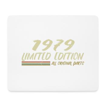 1979 Geburtstagsgeschenkidee 1979 - Mousepad (Querformat) - Weiß - Vorne