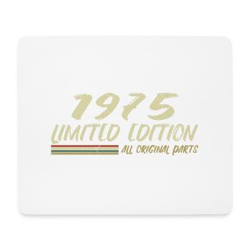 1975 Geburtstagsgeschenkidee 1975 - Mousepad (Querformat) - Weiß - Vorne