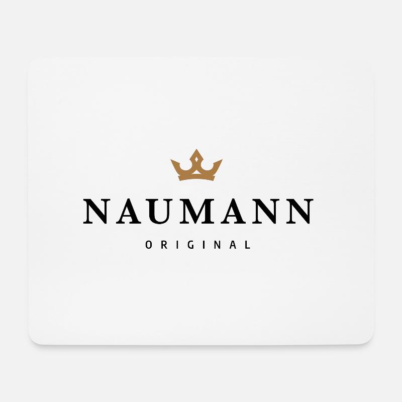 Naumann - Mousepad (Querformat) - Weiß