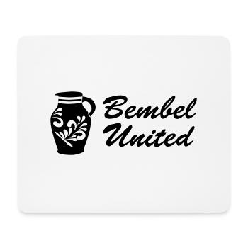 Bembel United - The Frankfurt Original - Mouse Pad (horizontal) - white - Front