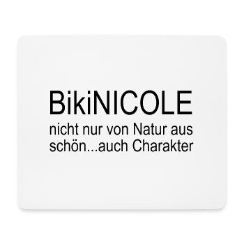 Top moderner T-Shirt Design Must have 2024 - Mousepad (Querformat) - Weiß - Vorne