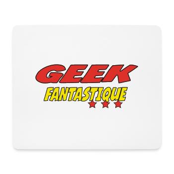 GEEK FANTASTIQUE - Tapis de souris (format paysage) - blanc - Devant