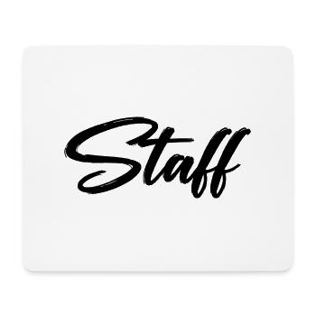 Personnel - Tapis de souris (format paysage) - blanc - Devant
