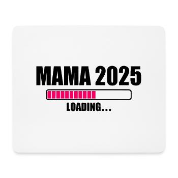 Mama 2025 - Tapis de souris (format paysage) - blanc - Devant