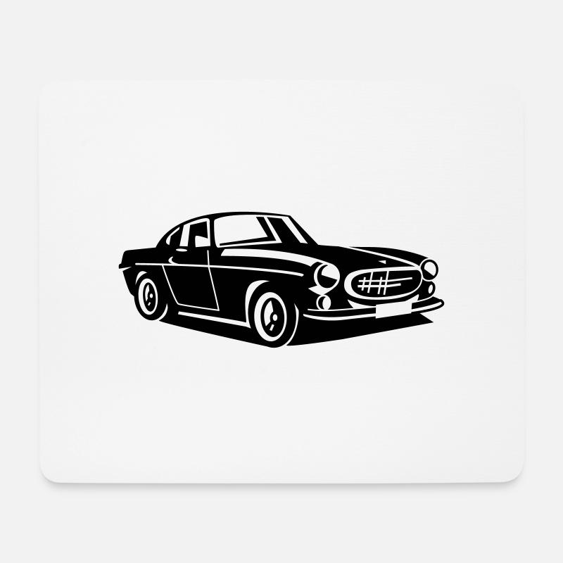 P1800 The Saint - Mousepad (Querformat) - Weiß
