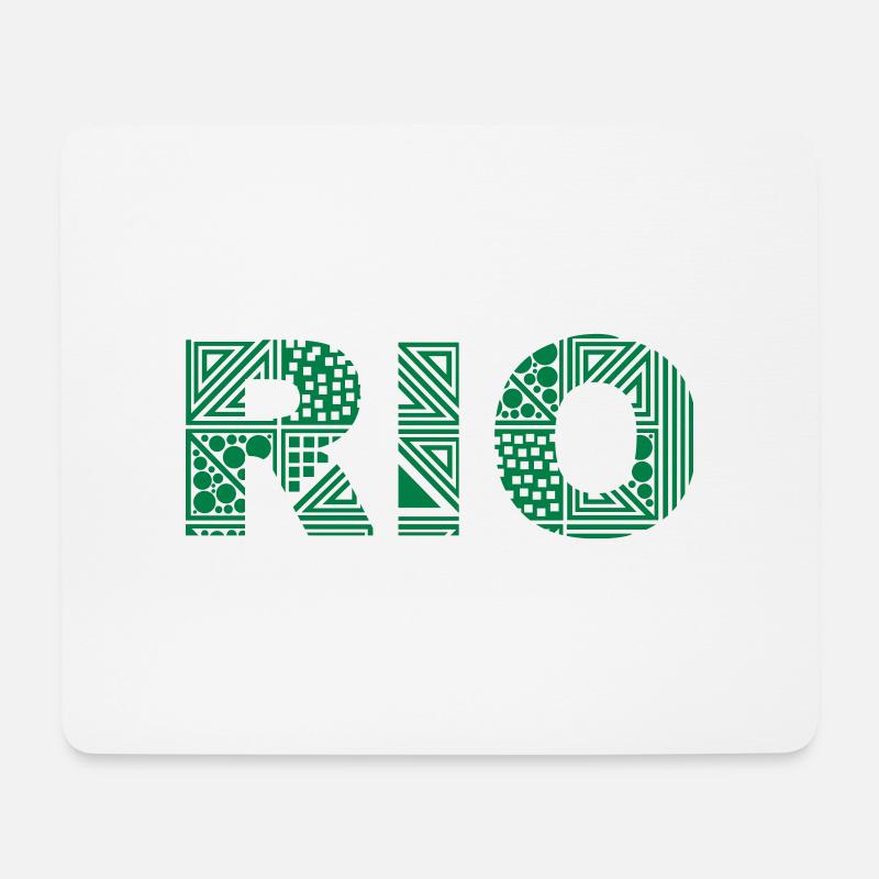 Rio de Janeiro - Mouse Pad (horizontal) - white