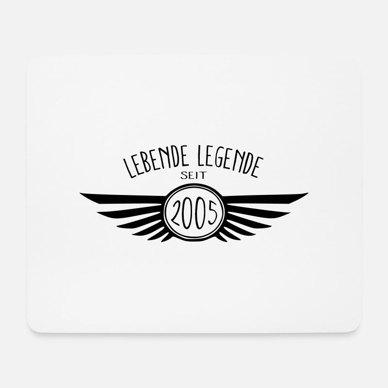 Lebende Legende 2005 - Mousepad (Querformat) - Weiß