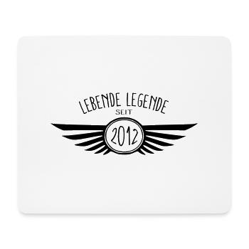 Lebende Legende 2012 - Mousepad (Querformat) - Weiß - Vorne