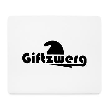 () - Mousepad (Querformat) - Weiß - Vorne