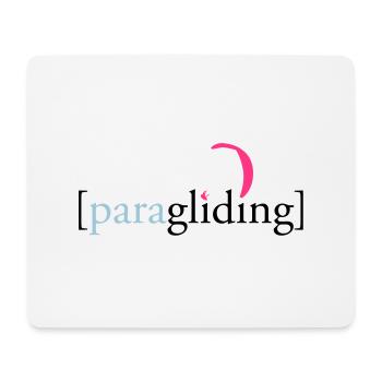 [Paragliding] - Mouse Pad (horizontal) - white - Front