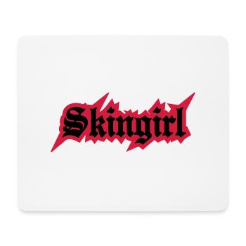 2 colors - Skingirl My Way of Life Skingirls - Tapis de souris (format paysage) - blanc - Devant