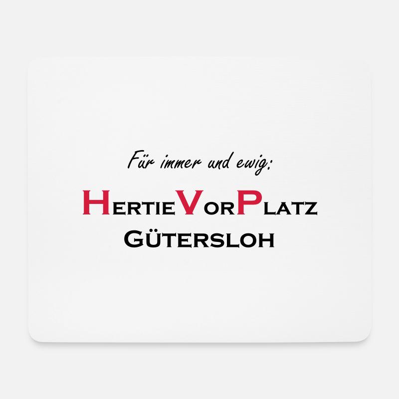 Gütersloh HVP - Mousepad (Querformat) - Weiß