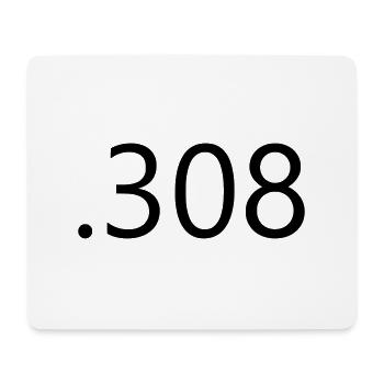 .308 - Tapis de souris (format paysage) - blanc - Devant