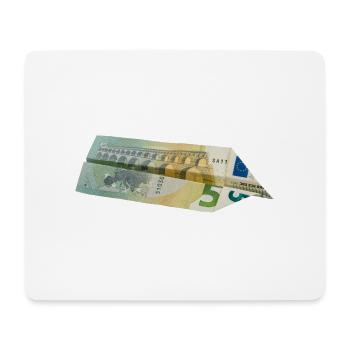 5-Euro-Schein - Mousepad (Querformat) - Weiß - Vorne