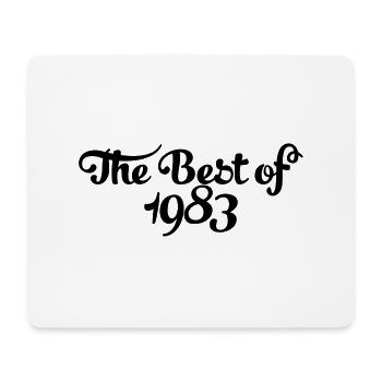 Geburtstag - Birthday - the best of 1983 (fr) - Tapis de souris (format paysage) - blanc - Devant