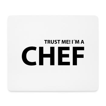 chef - Mousepad (Querformat) - Weiß - Vorne