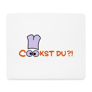 Cook you st? - Mouse Pad (horizontal) - white - Front