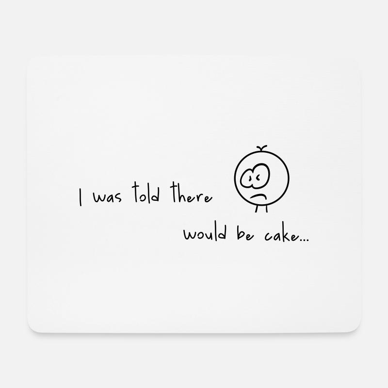 cake lover - Mouse Pad (horizontal) - white