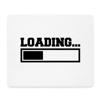 Loading - Mousepad (Querformat) - Weiß - Vorne