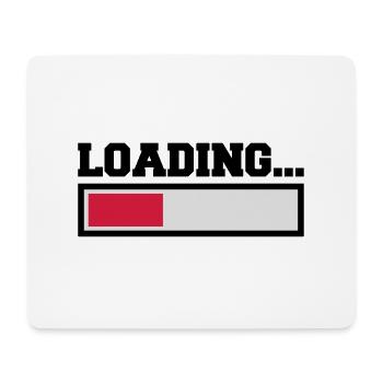 Loading - Mouse Pad (horizontal) - white - Front